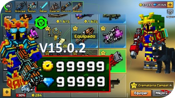 pixel gun 3d hacks and cheats gems and coins no survey